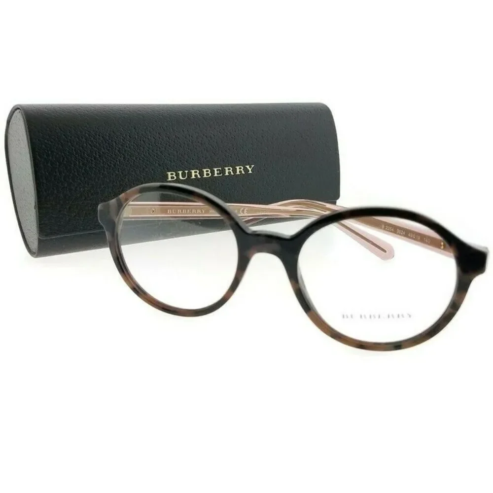 Burberry Eyeglasses Spotted Brown w/Demo Lens